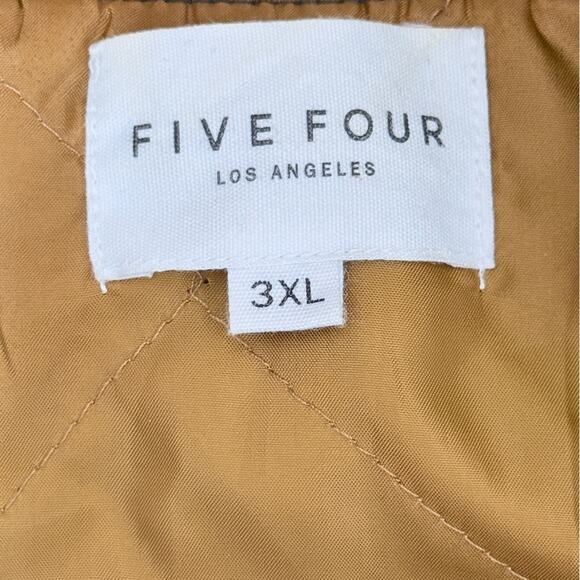 Five Four Los Angeles Men's Size 3XL Navy Blue Full Zip Up Insulated Jacket - Picture 3 of 6